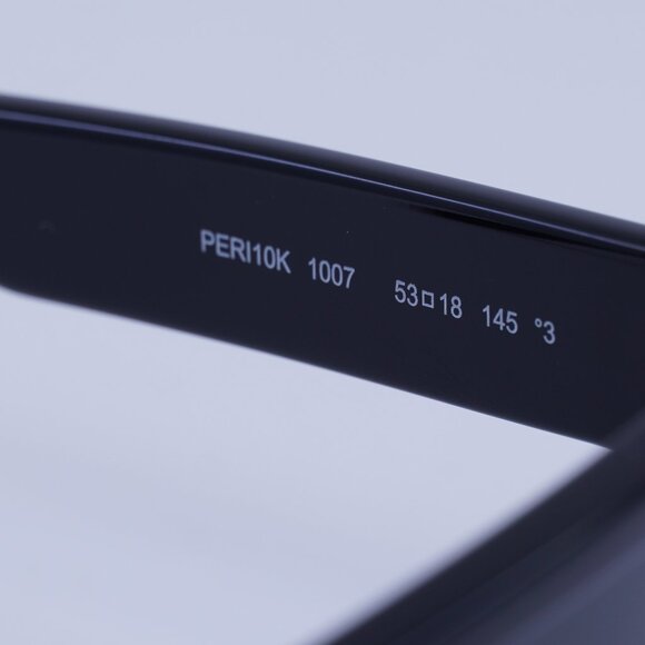 Palm Angels PERI10K MALIBU 1007 Sunglasses Black Cat Eye Frame, Grey Lenses - Picture 7 of 8